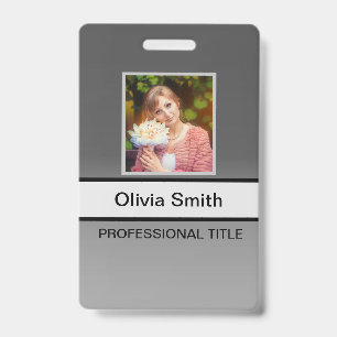 Created for you, stylish badge ID badge