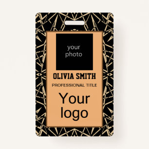 Created for you, stylish ID badge