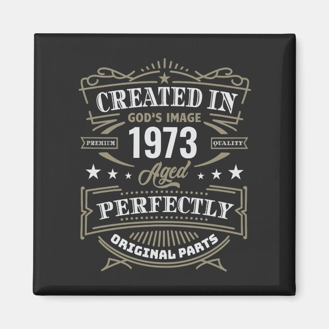 Created In God's Image Customised Magnet (Front)