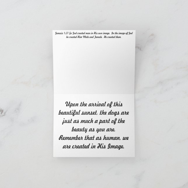 Created in His Image card (Inside)