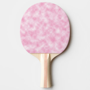 Created Pink Clouds Abstract Art Pattern Ping Pong Paddle