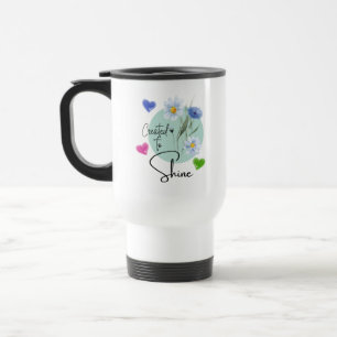 Created to Shine Christian Travel Mug - Matthew 5: