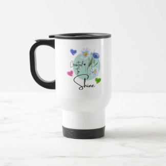 Created to Shine Christian Travel Mug - Matthew 5: