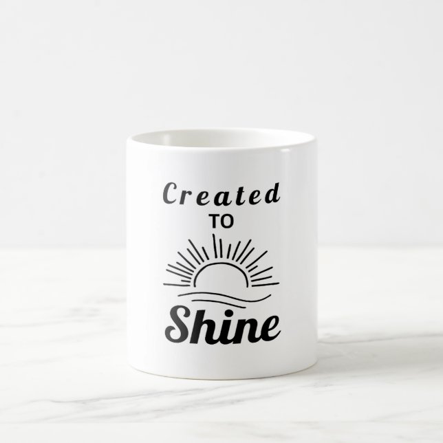 Created to Shine Mug (Center)
