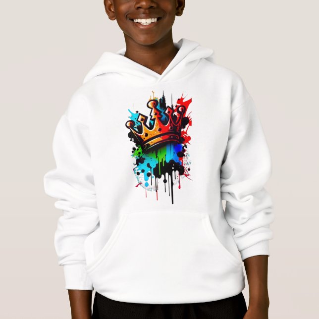 Createful Kids' Pullover Hoodie – Comfortable (Front)