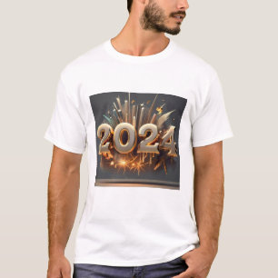 Creating a New Year 2024 t-shirt involves consider