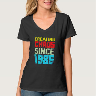 Creating Chaos Since 1985 37 Years Of Causing Chao T-Shirt