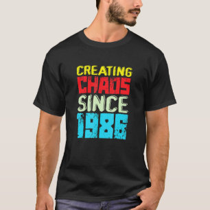 Creating Chaos Since 1986 36 Years Of Causing Chao T-Shirt