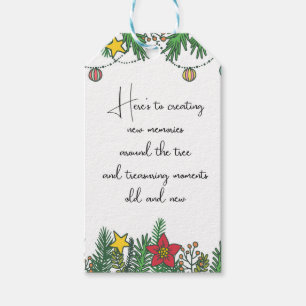 Creating Memories Around The Tree Gift Tags