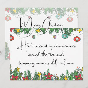 Creating Memories Around the Tree Holiday Card