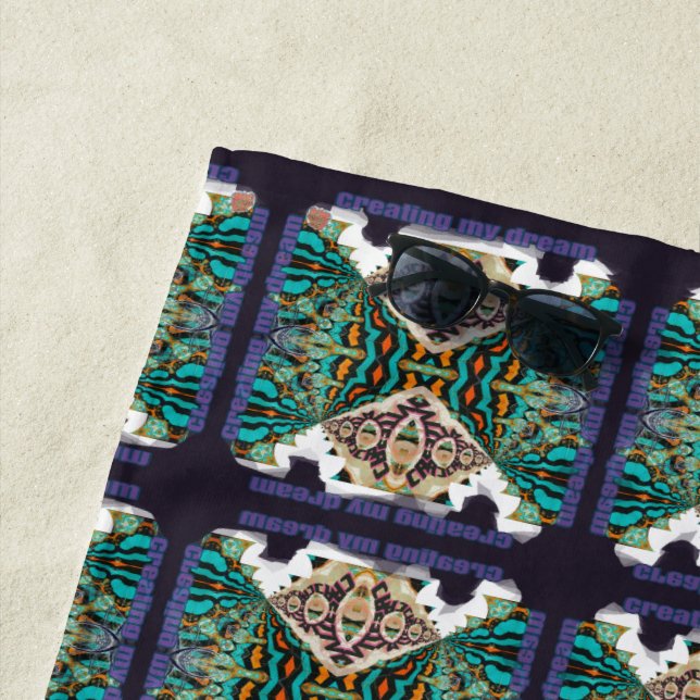 Creating my Dream Beach Towel (In Situ)