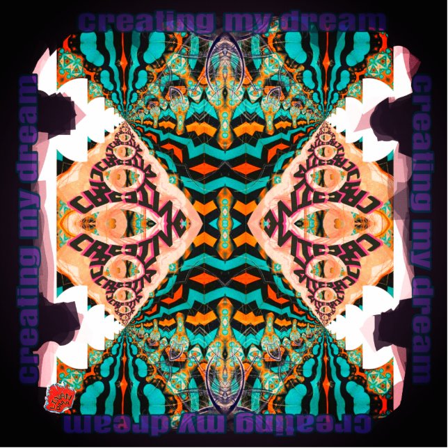 Creating my Dream Cutout Photo Sculpture Magnet (Front)