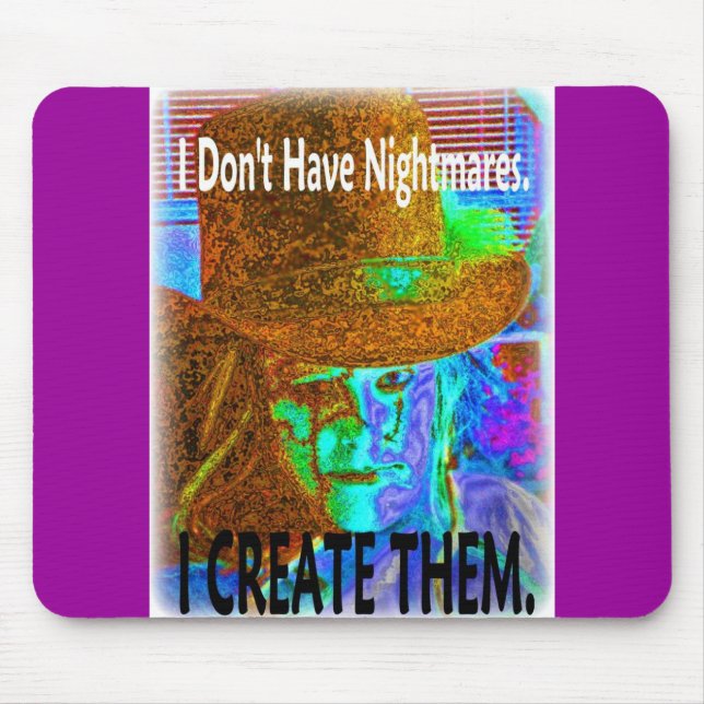 Creating Nightmares Mouse Mat (Front)