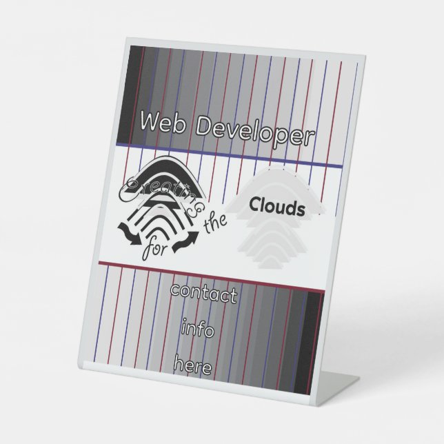 Creating Pedestal Sign (Front)