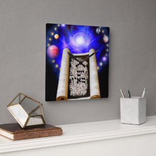 Creatio Ex Nihilo Square Wall Clock