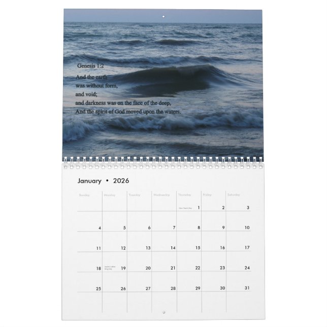 Creation, 2010 calendar (Jan 2026)