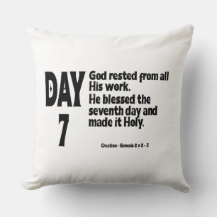 CREATION: DAY 7 CUSHION