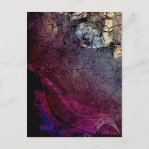 Creation in Cyberpunk Postcard