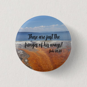 Creation Job 26:14 3 Cm Round Badge