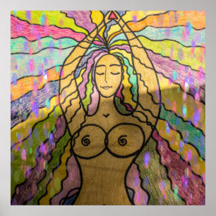 Creation Modern Art Poster