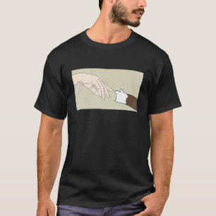 Creation Of Adam Cat T-Shirt