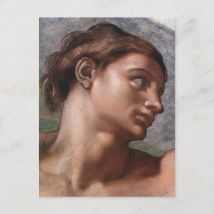 Creation of Adam (detail-Adam) Postcard