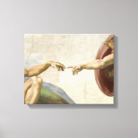 Creation of Adam Hands - Michelangelo