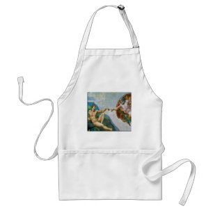 Creation of Adam - Michelangelo 1475 - 1564 Zazzle Standard Apron