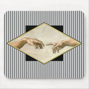 Creation of Adam Stripes Mouse Mat