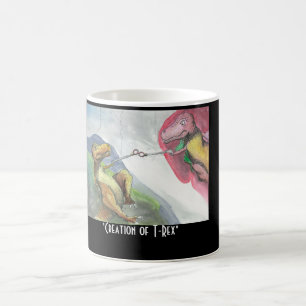 "Creation of T-Rex" Magic Mug