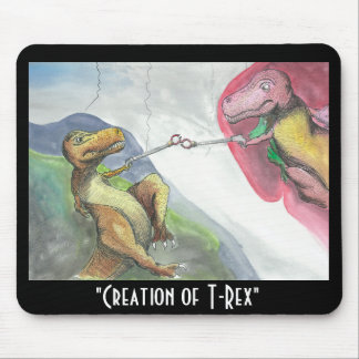 Creation of T-Rex Mouse Mat