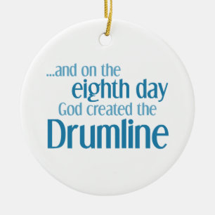 Creation of the Drumline Ceramic Tree Decoration
