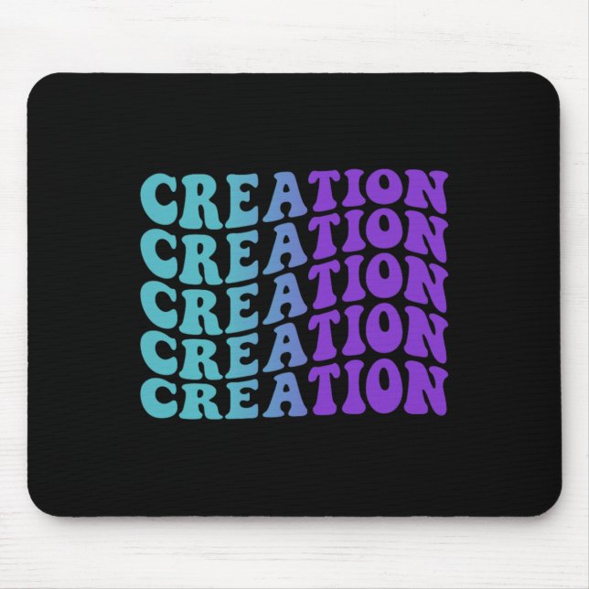 Creation Prevention Awareness Mouse Mat (Front)
