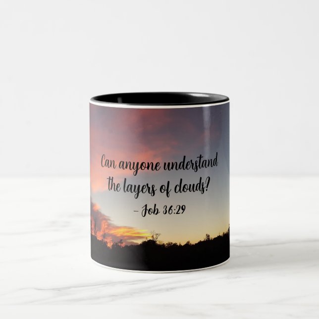Creation Scripture Two-Tone Coffee Mug (Center)