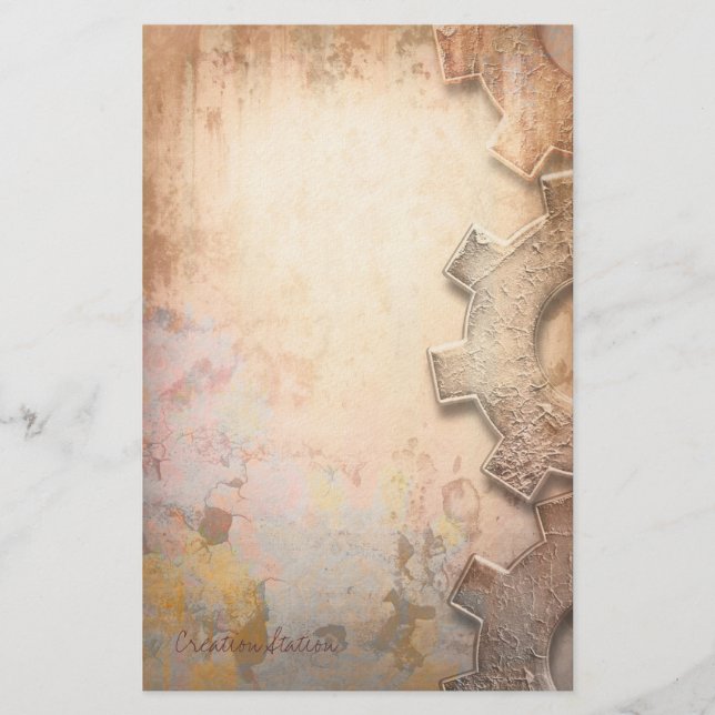 Creation Station - Steampunk Stationery (Front)