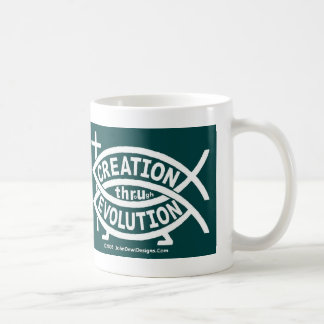 CREATION THRoUgh EVOLUTION Coffee Mug