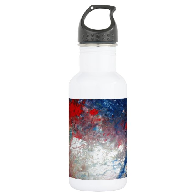 Creative Abstract Art 532 Ml Water Bottle (Front)