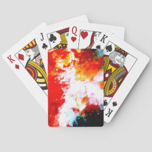 Creative Abstract Artwork Playing Cards