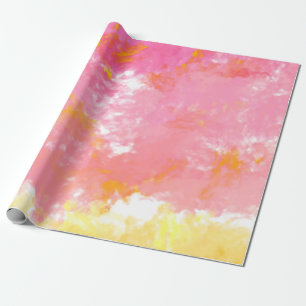 Creative abstract painting. Background with artist Wrapping Paper