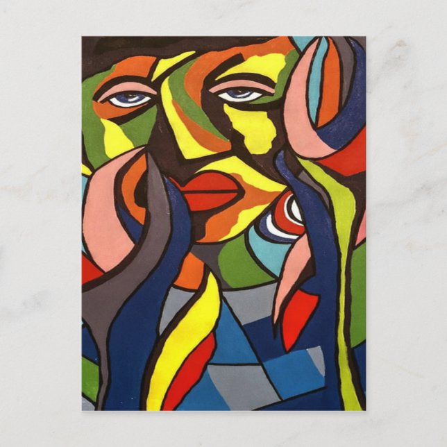 Creative African Art Postcard (Front)