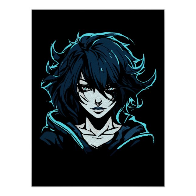 Creative Anime Wall Art | Girls 17 (Front)