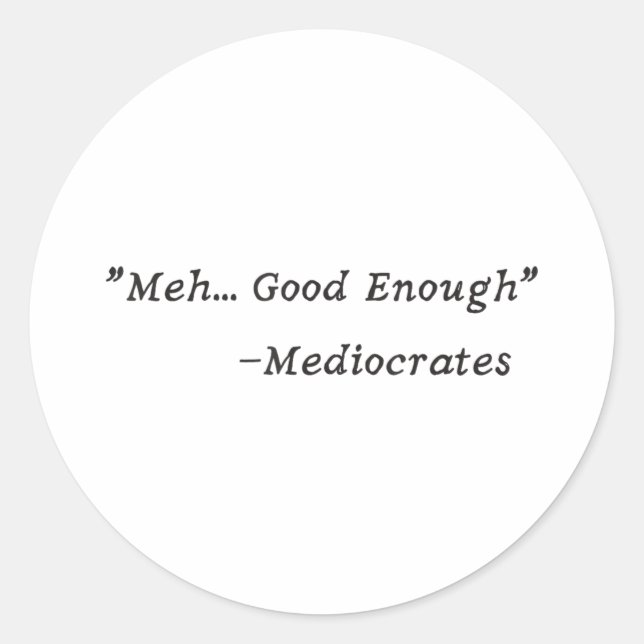 Creative Art 2025 Classic Round Sticker (Front)