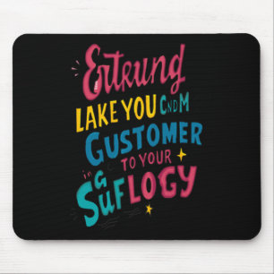 Creative Art Design Sticker Mouse Mat