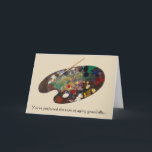 Creative Artist and Painter Birthday Card<br><div class="desc">For the artist that you know - they're a special kind of person, and this is a special kind of birthday card! Artists come in many forms, but visual artists, painters, and visual thinkers are a big part of the arts. Show them some love, and celebrate their next birthday with...</div>