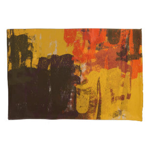 Creative artistic sketch, colourful texture. pillowcase