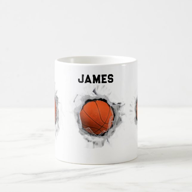 Creative Basketball Collectable Coffee Mug (Center)