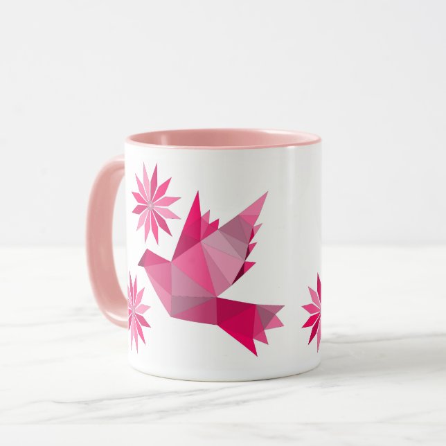 CREATIVE BIRD MUG FOR PRESENT (Front Left)