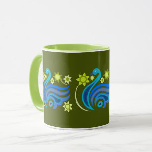 CREATIVE BIRD MUG FOR PRESENT