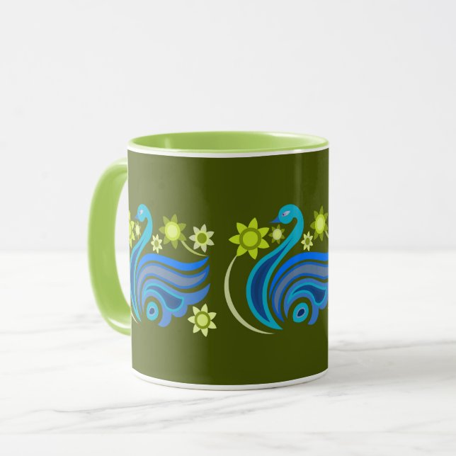 CREATIVE BIRD MUG FOR PRESENT (Front Left)