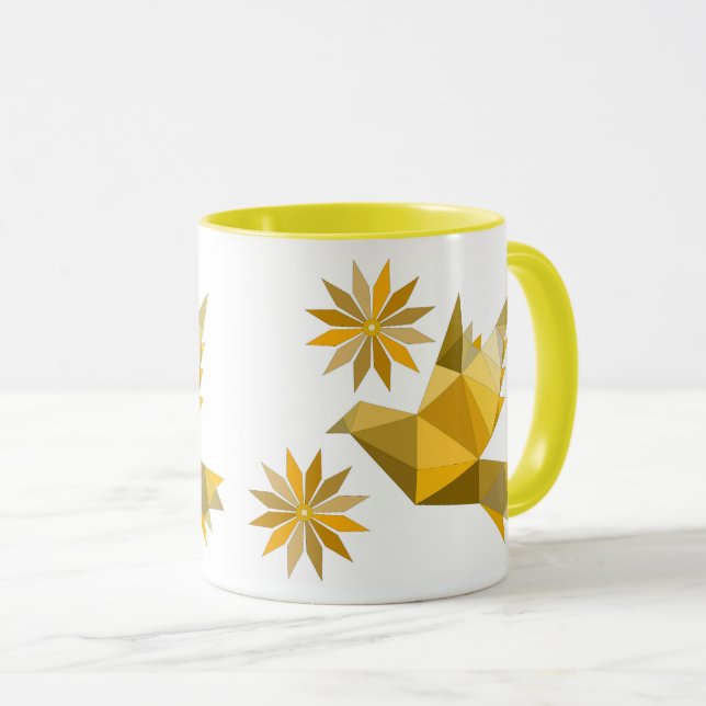 CREATIVE BIRD MUG FOR PRESENT (Front Right)
